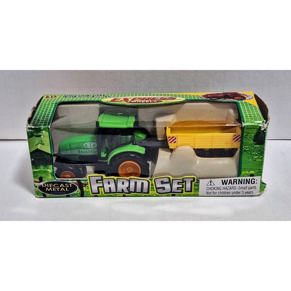 2009 SUNTOYS INT'L EXPRESS WHEELS DIECAST METAL FARM SET NEW IN BOX - Picture 1 of 4